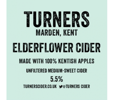 Тернерс Элдерфлауэр Сайдер / Turners Elderflower Cider 10L