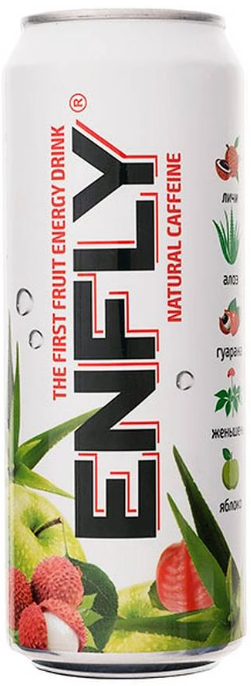 Энергетический напиток Enfly Natural белый