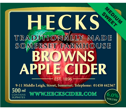 Сидр Хекс Браунс / Hecks Browns Cider