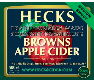Сидр Хекс Браунс / Hecks Browns Cider