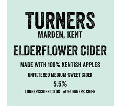 Тернерс Элдерфлауэр Сайдер / Turners Elderflower Cider